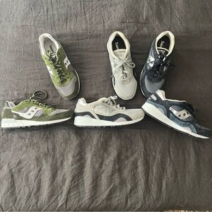 3 pair Saucony 5000 all 10.5